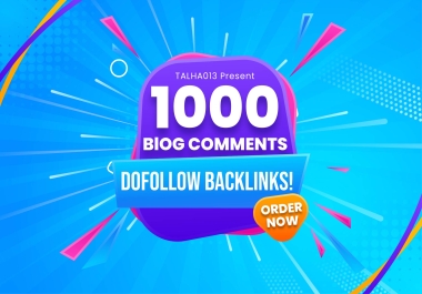 I will create high quality backlinks with expert blog commenting services