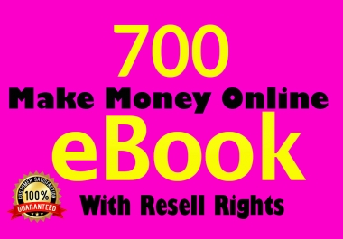 700 make money online ebooks with resell right