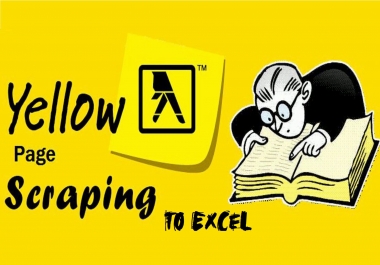 I will scrap yellow pages to get email lists,  number,  address etc