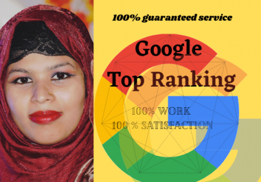I will do Google Top Ranking of your respective website with White Hat SEO
