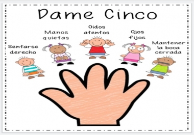 Classroom Management - Give Me Five Little Stickers