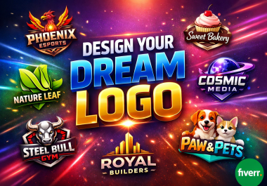 I will design a modern,  unique & professional logo for your brand or business