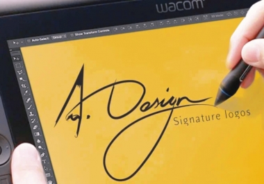 I will provide personal art signature design services