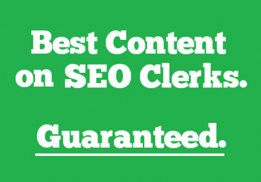 500 words of Premium Money-Site Content