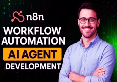 Set Up Custom n8n AI Agent,  Workflow Automation,  and API Integration