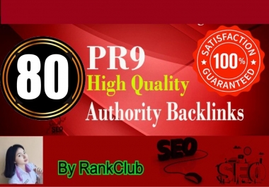 90+ DA Safe SEO 80 PR9 Backlinks Manually Create Helps to Top Rank First