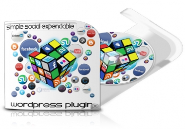 Simple Social Expandable Wordpress Plugin