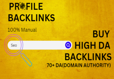 increase Rank your website 1500 high DA profiles backlinks