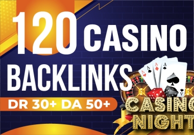 120 CASINO DR 30+ DA 50+ Homepage PBN Backlinks - CASINO NIGHT PBN