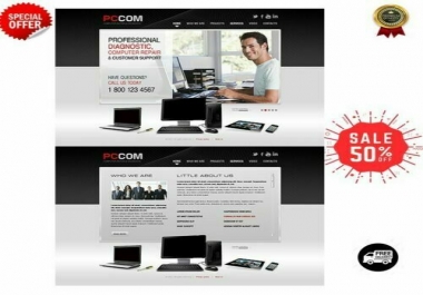 Shopify-Dropship-gadget-tech-website-established-business with 40 winning Products