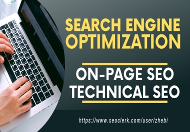 Onsite SEO On-Page SEO On-Page Optimization Technical SEO Local SEO