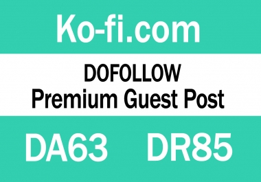 Guest Post on Ko-fi. com - DA63