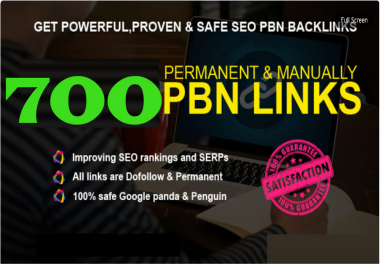 GET 700+ PREMIUM WEB2.0 PBN BACKLINK with High Da/Pa/Cf/Tf in your homepage WITH unique website