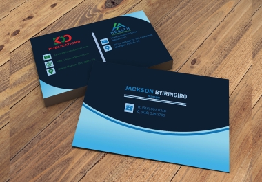 Professional modern luxury business card design for you