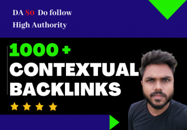 DA 70+ high quality contextual backlinks rank your website 2021
