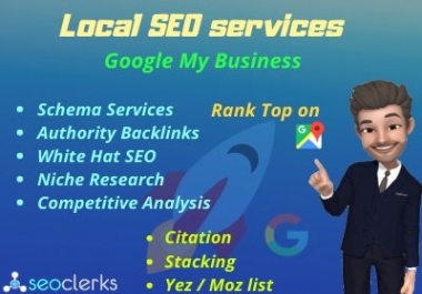 I will rank you top on Google My Business by Local SEO
