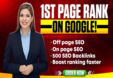 Rank 1st Page on Google with 30-Days Monthly Package by Exclusive 3-Tier SEO Backlinks Link Building