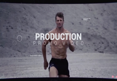 I will create a cinematic glitch trailer high impact