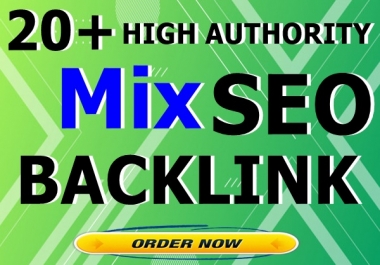 20+ High Authority Mix All in One PR9 SEO Backlinks with DA100 sites Plus Edu Gov Links