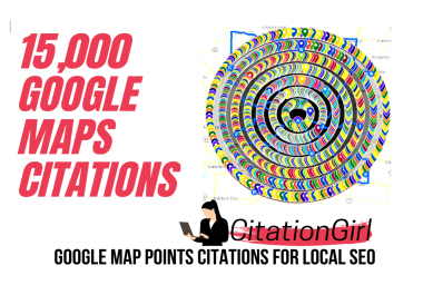 300 google map citations for local seo
