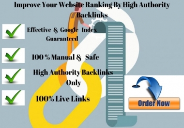 Do 1000 high Quality Backlings or Link Building within in 2 days with high pr