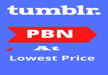 Get 10 Tumblr Pbn Backlinks for web trrafic - seo top rated