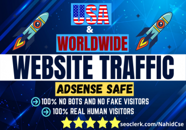20k Real Organic Targeted USA Web Traffic with Low Bounce Rate