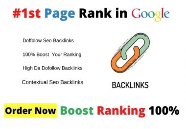 I will create high authority do follow seo backlinks