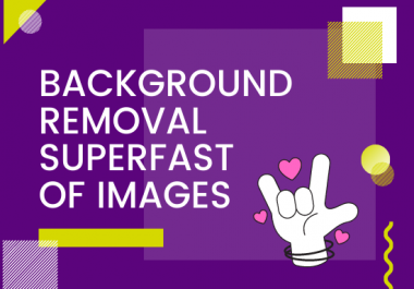 I will do Background removal superfast for 50 images