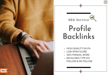 Create 40+ High Quality Profile Backlinks with brand logo & SEO linkbuilding Package