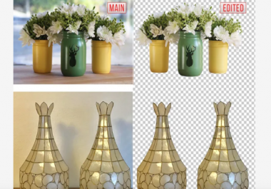 I will do clean clear photo background removal super fast
