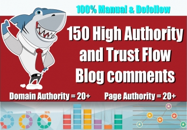 Create 150 Unique Dofollow Blog Comments ON HIGH DA Sites