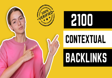 I will Publish 2100 contextual Backlinks