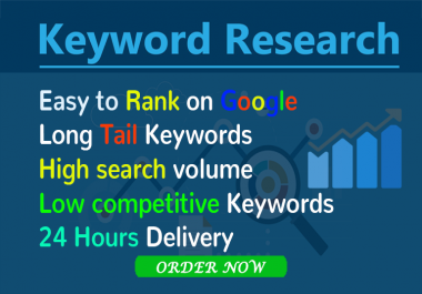 I will do depth SEO keyword research for your targeted niche