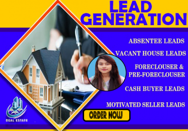 provide real estate lead generation and skip tracing