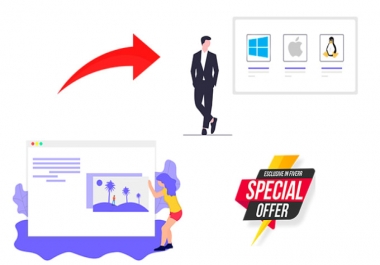 I will website to application windows mac or linux