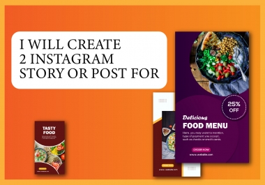 I Will create 3 INS. or any social media story or post designs for