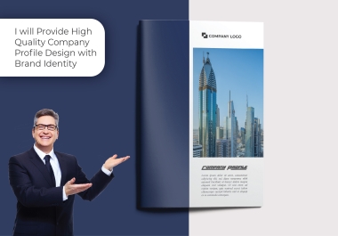 I will do create company profile brochure design