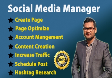 be your professional social media manager