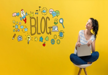 i will create blog website and comment backlinks