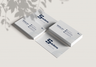 I Will design or redesign elegant double sided business cards