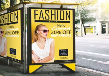I will design billboard,  signage,  sign board,  or vinyl banner