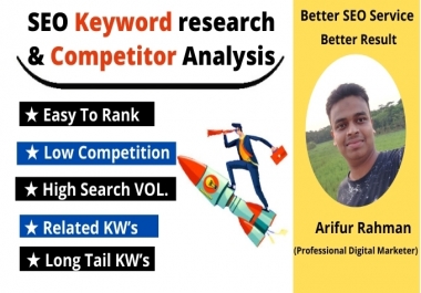 Do Advanced SEO Keyword research that actually rank on search engine