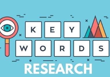 50 Depth seo keyword research for targeted niche