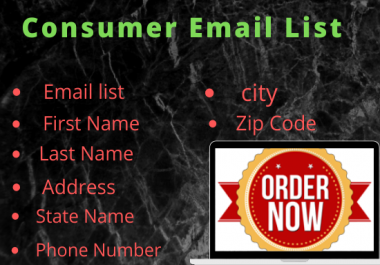 I will collect 5k USA based consumer email list