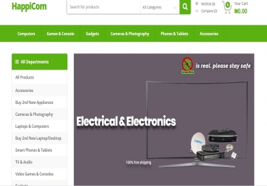 Simple Dynamic and Responsive Website