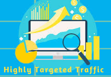 I will bring real visitors, unlimited keyword targeted web traffic