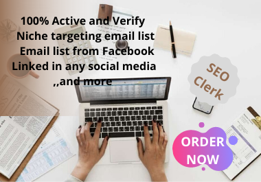 i will make that targeted niches email list