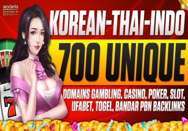 Rank Your Website with 700 PBN DA80 TO 50 Casino UFAbet Poker sports Betting slot Gambling Websites