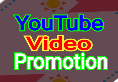 Organic YouTube Video Promotion Real And Safe Fast Delivery